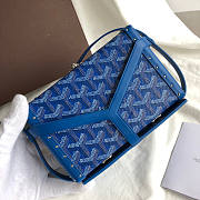 Goyard Canvas Blue Size 16.5 x 5 x 11.4 cm - 2