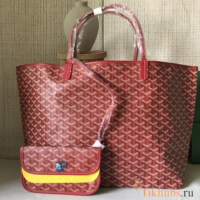 Goyard Tote Bag Red Size 40 x 15 x 30 cm - 1