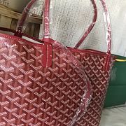 Goyard Tote Bag Red Size 40 x 15 x 30 cm - 5