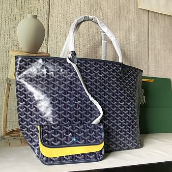 Goyard Tote Bag Purple Size 40 x 15 x 30 cm