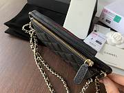 Chanel Classic Flat Wallet Pouch Gold Hardware AP0990 Size 18 x 9 x 3 cm - 6