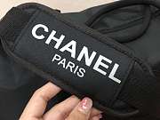 Chanel Black CC Keepall Bag Size 45 x 23 x 21 cm - 4