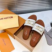 LV Slippers white 01 - 2