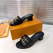 LV Slippers Black 04 - 2