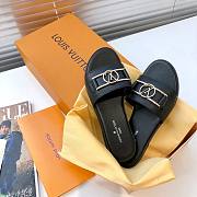 LV Slippers Black 04 - 6