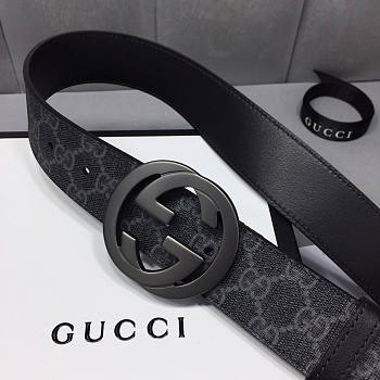 Gucci Black Belt 01