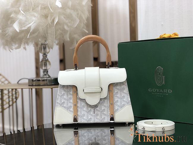 Goyard Saigon White Size 21 × 14 × 9 cm - 1