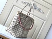 LV Neverfull Damier Azur White 780680 Size 32 x 29 x 17 cm - 5