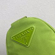 Canvas Triangle Bag Green 2VY007 Size 60 x 22.5 x 28 cm - 2