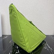 Canvas Triangle Bag Green 2VY007 Size 60 x 22.5 x 28 cm - 5