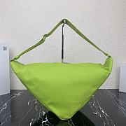 Canvas Triangle Bag Green 2VY007 Size 60 x 22.5 x 28 cm - 4