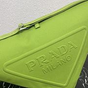 Canvas Triangle Bag Green 2VY007 Size 60 x 22.5 x 28 cm - 6