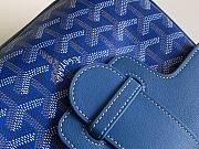 Goyard Saïgon Souple Mini Bag Blue Size 15 x 7.5 x 20 cm - 2