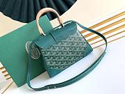 Goyard Saïgon Souple Mini Bag Green Size 15 x 7.5 x 20 cm - 4