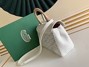 Goyard Saïgon Souple Mini Bag White Size 15 x 7.5 x 20 cm - 5