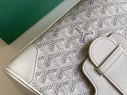 Goyard Saïgon Souple Mini Bag White Size 15 x 7.5 x 20 cm - 3