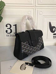 Goyard Saïgon Souple Mini Bag Black Size 15 x 7.5 x 20 cm - 4