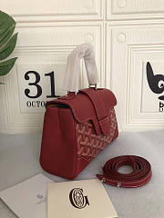 Goyard Saïgon Souple Mini Bag Red Size 15 x 7.5 x 20 cm - 5