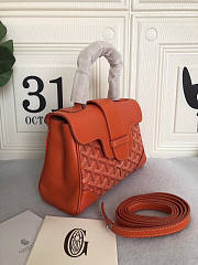 Goyard Saïgon Souple Mini Bag Orange Size 15 x 7.5 x 20 cm - 3