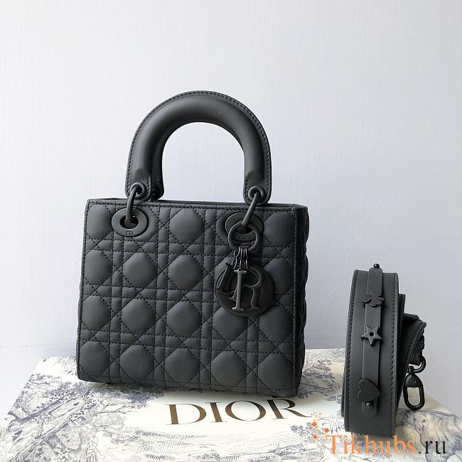 Dior Lady ABC Matte Black Size 20 x 16.5 x 8 cm - 1