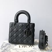 Dior Lady ABC Matte Black Size 20 x 16.5 x 8 cm - 1