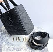 Dior Lady ABC Matte Black Size 20 x 16.5 x 8 cm - 4