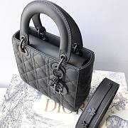 Dior Lady ABC Matte Black Size 20 x 16.5 x 8 cm - 3