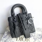 Dior Lady ABC Matte Black Size 20 x 16.5 x 8 cm - 2