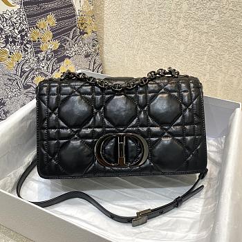 Dior Caro CD Black Size 25.5 x 15 x 8 cm