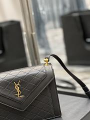 YSL Gaby Mini Satchel Black 685574 20×14.5×4.5cm - 4