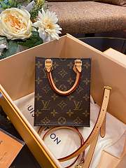 LV Petit Sac Plat Brown M81295 14 x 17 x 5cm - 5