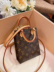 LV Petit Sac Plat Brown M81295 14 x 17 x 5cm - 6