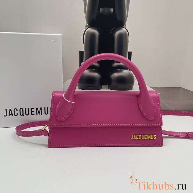 Jacquemus Le Chiquito Long Pink 21x10x6cm - 1