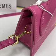 Jacquemus Le Chiquito Long Pink 21x10x6cm - 2