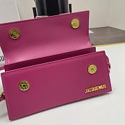 Jacquemus Le Chiquito Long Pink 21x10x6cm - 3