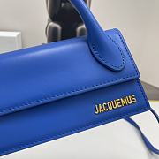 Jacquemus Le Chiquito Long Blue 21x10x6cm - 3