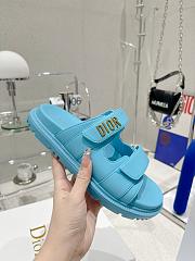 Dior Slipper Blue  - 4