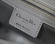 Dior Caro Black Hardware in Grey 25x 15.5x 8 cm - 4