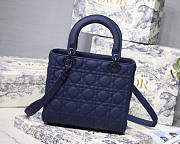 Dior Lady Ultra Matte Night Blue 24cm - 4