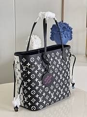 LV Neverfull Empreinte Leather Black 31x28x14 cm - 5