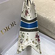 Dior Book Tote Latte D-Constellation Embroidery 42x18x35cm - 2