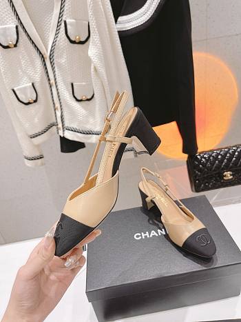 Chanel Slingback Heels