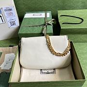 Gucci Blondie Shoulder Bag White 28x16x4cm - 4