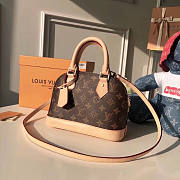 LV Alma Monogram Coated Canvas 25 x 19 x 12 cm - 1