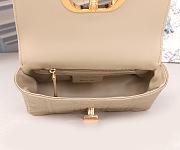 Dior Caro Beige Gold Hardware Size 20 x 12 x 7 cm - 2