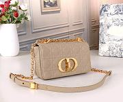 Dior Caro Beige Gold Hardware Size 20 x 12 x 7 cm - 4