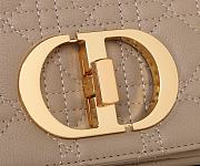 Dior Caro Beige Gold Hardware Size 20 x 12 x 7 cm - 5