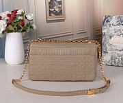 Dior Caro Beige Gold Hardware Size 28x17x9cm - 3