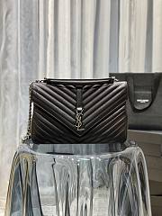 YSL College Shoulder Bag Black 32x21x8cm - 1