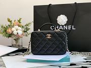 Chanel Vanity Black Bag 18cm - 1